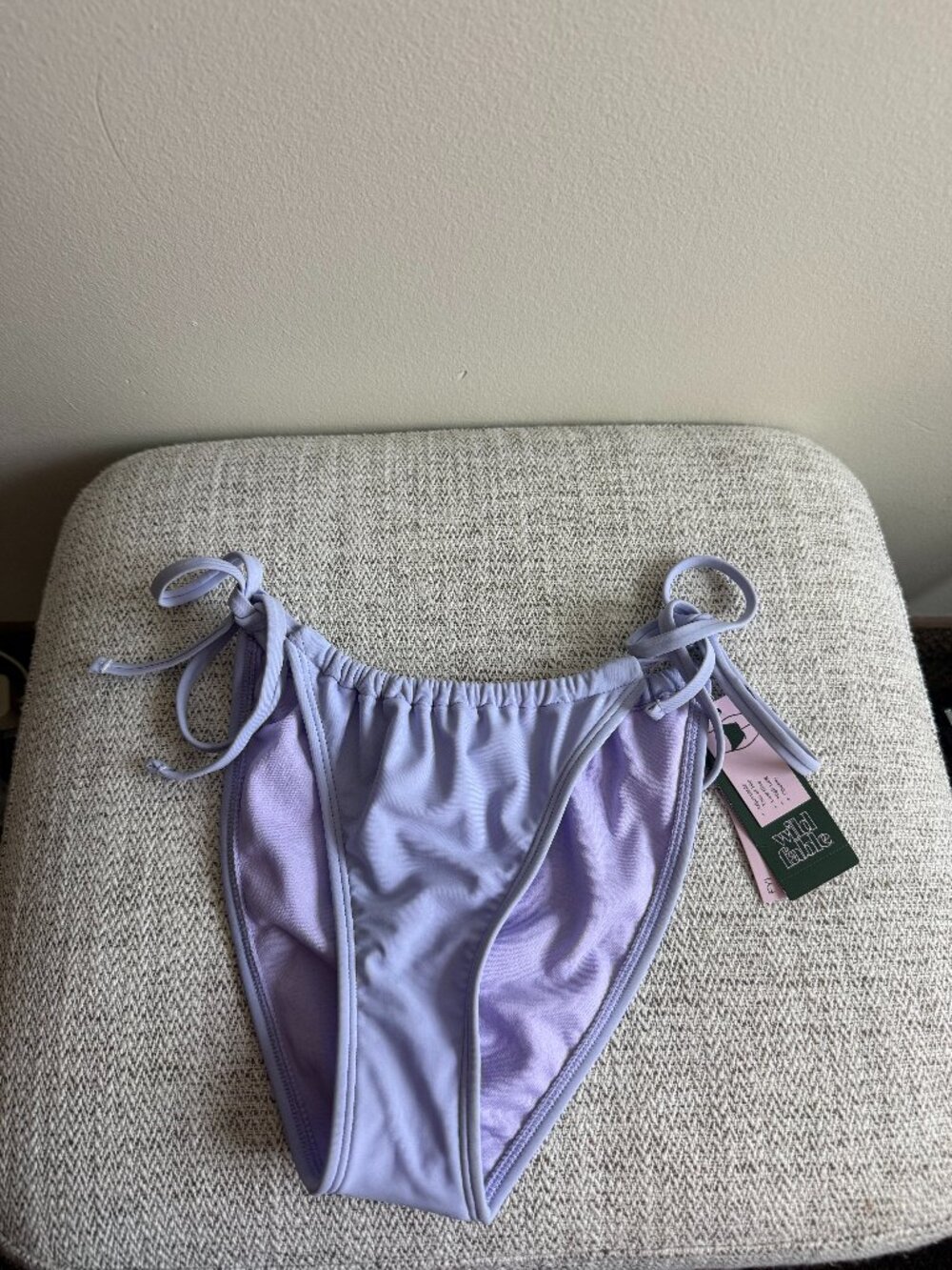 wild fable lilac bikini bottom with side ties. NWT